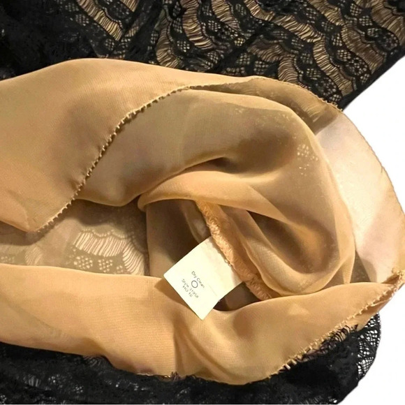 J. Crew Womens Black Lace Overlay Career Casual Short Sleeve Shirt Blouse Size S - Picture 3 of 5